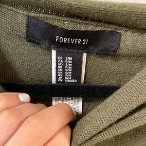 Hunter Green Poncho